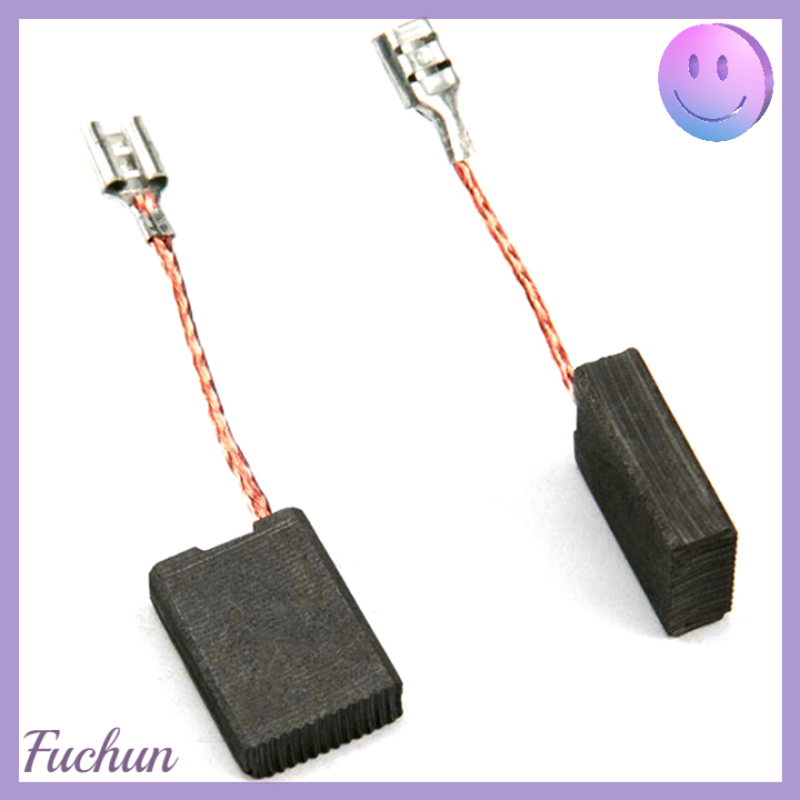 fuchun-chen-evan-เครื่องบดจำนวนมาก2ชิ้นแปรงคาร์บอนลูกหมูอะไหล่6x16x22mm