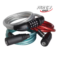 [พร้อมส่ง] ชุดสายล็อคอุปกรณ์เสริมจักรยาน (แพ็ค 3 ชิ้น) Accessory Bike Lock Tri Pack