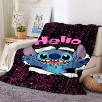 Star Treasure Stitch Animation Cute Blanket Office Sofa Nap Car Air Conditioning Soft Keep Warm Customizable Z2