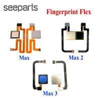 สําหรับ Xiaomi Mi MAX 3 ปุ่มเซ็นเซอร์ลายนิ้วมือ Touch ID Scanner Key Flex Cable Ribbon สําหรับ Xiaomi Mi Max 2 FinerPrint Button