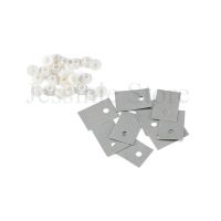 100PCS TO-220 Insulation Pads Silicone Heatsink Shim TO 220 Transistor Plastic Washer Insulation Washer TO220