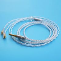 ✟□▧ DIY Upgraded Expansion MMCX Pin 3.5mm Jack Earphones Cable HiFi MMCX Detachable Cable 120cm