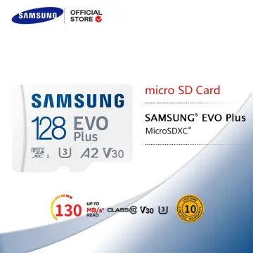 Samsung Evo plus 256 GB micro SD class 10 - read up to 130MB/s - avec