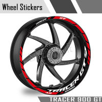 สะท้อนแสงรถจักรยานยนต์อุปกรณ์เสริมล้อสติกเกอร์ Hub Decals ขอบแถบเทปสำหรับ YAMAHA TRACER 900 GT TRACER900 TRACER 9 GT