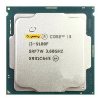 9100F I3 I3-9100F หลัก3.6กิกะเฮิร์ตซ์ใช้ SRF7W /SRF6N Quad-Core Quad-Thread ขนาด65W 6M ProcessorLGA 1151