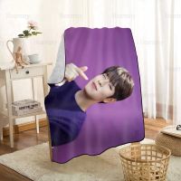 Seungmin Throw Blanket Stray Kids Personalized Blankets On For The Sofa/Bed/Car Portable 3D Blanket For Kid Home Textile Fabric