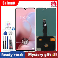 Salmatt จอแสดงผล OLED P30แทนโดยหัวเว่ยหน้าจอสัมผัสแอลซีดีประกอบ Digitizer สำหรับหัวเว่ย P30 ELE-L29 ELE-L09 ELE-L04แอลซีดี