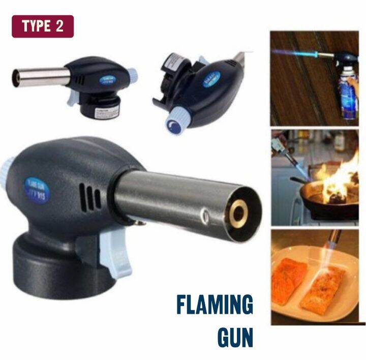 HOTTO Flame Torch Lighter Kitchen Lighter Flame Gun Kitchen Use Flame