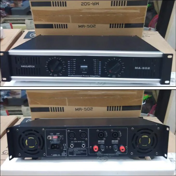 Bisa Cod Power Amplifier Megavox Ma Profesional System Usa Design Amplifier Power Speaker