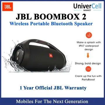 JBL Boombox 2 - Portable Bluetooth Speaker, Powerful Sound and Monstrous  Bass, IPX7 Waterproof, 24 Hours of Playtime, Powerbank, JBL PartyBoost for