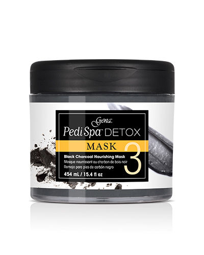 ของแท้! Gena Pedi Spa Detox Charcoal Mask : ชาร์โคล มาส์ก - 15.4 oz.