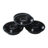 4 Piano Coaster Caster Cups Plastic for Floor Carpet Protection