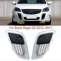 ฝาครอบมีฝากระโปรงเคสกันกระแทกสำหรับไฟตัดหมอก Buick Regal GS 2012-2017กันชนหน้ารถกรอบไฟตัดหมอกไฟตัดหมอก