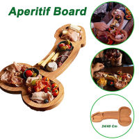 ไม้ Dick Shaped Aperitif Board ถาดไม้ตลก Deli อาหารผลไม้ชีสบอร์ดสำหรับบาร์ปาร์ตี้อุปกรณ์ปิกนิก Platter สำหรับผับ