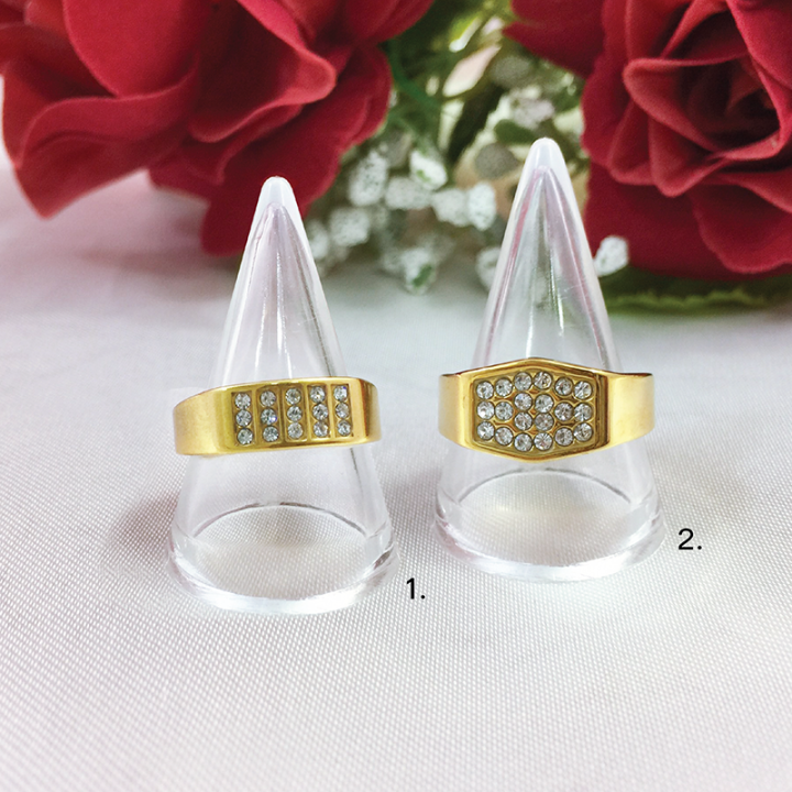 แหวนทองทังสเตนแม่เหล็กเพื่อสุขภาพ-เพชรรัสเซีย-เสริมสุขภาพ-เสริมบารมี-เรียบหรู-ใส่ได้ทุกโอกาส-รูปถ่ายจากสินค้าจริง