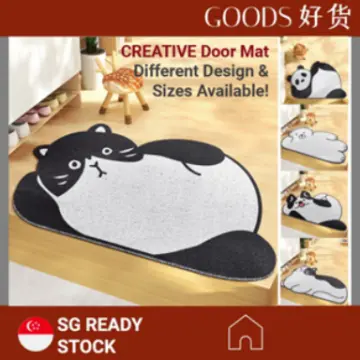 Household Entrance PVC Coil Front Door Mat Indoor Outdoor Rug Non-Slip Waterproof  Welcome Hallway Doormat Pet Dag Cat Door Mat - China PVC Anti Non Slip Mat  Kitchen Rugs and PVC price