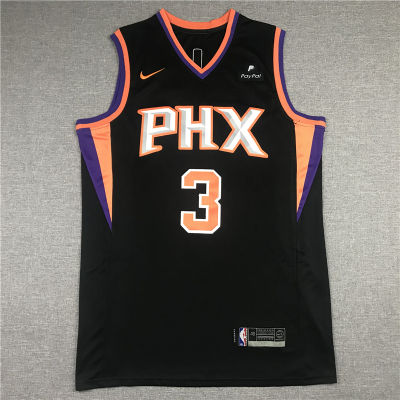 Ready Stock Newest Mens 3 Chris Paul Phoenix Suns Basketball Swingman Jersey - Black