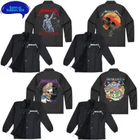 [ส่งของ]เสื้อแจ็กเก็ตโลหะ Metallica BAND WINDBREAKER สําหรับผู้ชาย และผู้หญิง