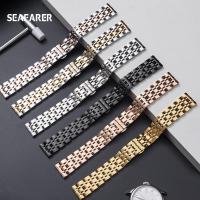 14MM 16MM 18MM 19MM 20MM Stainless Steel Watch Strap For TISSOT Watch band 1853 T41 T17 Silver Golden Rose Gold watch bracelet