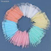 ❁☜ 100 PCS Double-Headed Oral Care Brush Pick Interdental Brush Teeth Sticks Oral Cleaning Plastic Floss Toothpick