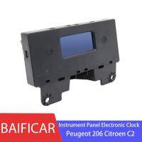 Baificar Brand New Genuine Instrument amp; Dashboard Panel Electronic Time Clock 6155CN For Peugeot 206 Citreon C2