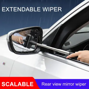 Squeegee for Car Windows Rear View Mirror Squeeze Rearview Wiper