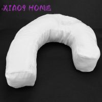 [Heimi Department Store] 1Pc HealthU Shaped Neck BackSide Pillow Neck Spine Protection Hold Cushion Hold Neck Spine Protection Cotton Pillow