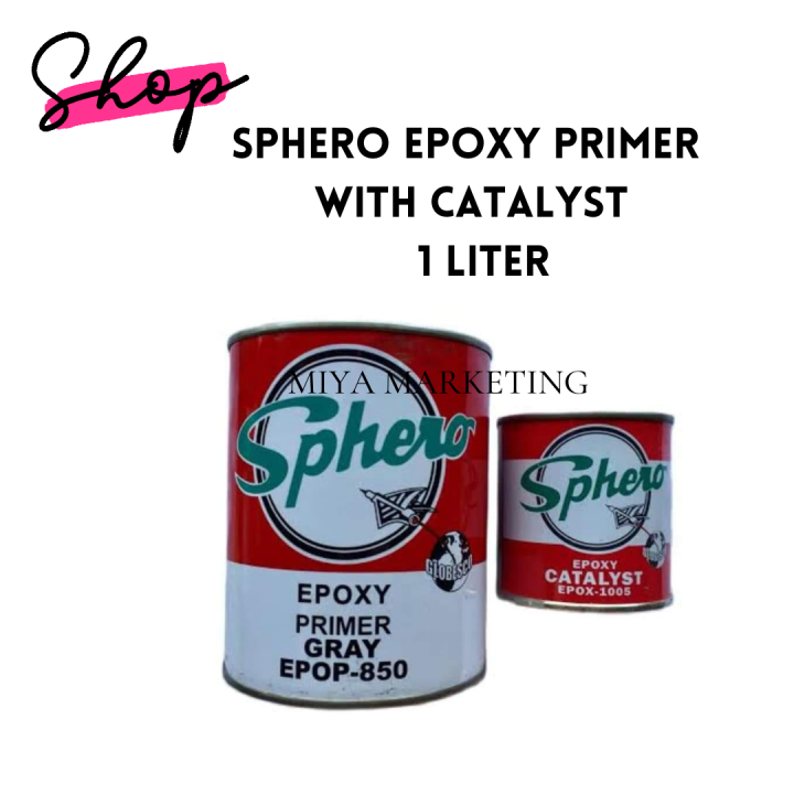 SPHERO EPOXY PRIMER W/ CATALYST(1 LITER) Lazada PH