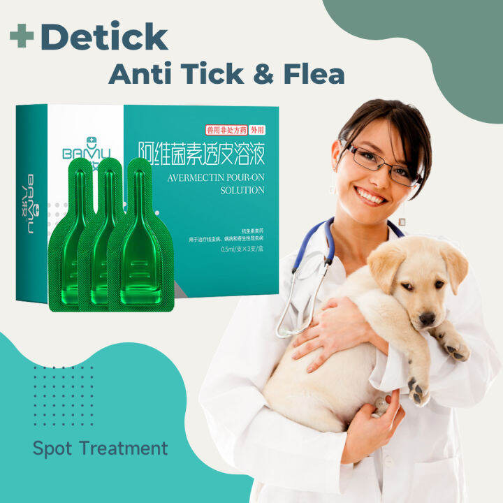 Ticks and Fleas Remover Frontline Pet Insect Repellent For Dog Spot