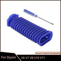 For Dyson V6 V7 V8 V10 V11 Soft Velvet Roller Suction Head Blue Hose Replacement Home Cleaning Vacuum Cleaner Accessories Parts