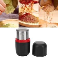 Electric Pill Grinder Fine Powder Small Stainless Steel Tablet Crusher Portable Tablet Crusher for Coffee Bean Spice Grain