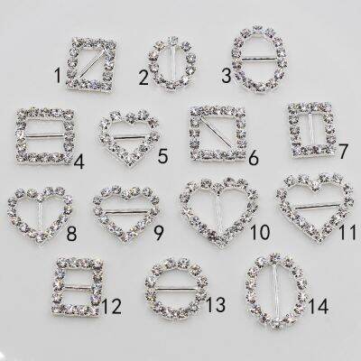 【CW】✵✌  10Pcs/Set Variety Rhinestone Invitation Card Wedding Slider Hair Accessories Shipping