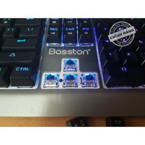 Hcmbàn phím cơ bosston mk 918 phím cơ led rgb kb bosston mk 918 phím cơ - ảnh sản phẩm 2