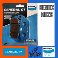 Bendix MD28 ผ้าเบรคหน้า Forza300, CBR250 (no ABS), CBR300, CB300F, CBR500, CB500X, NSR250