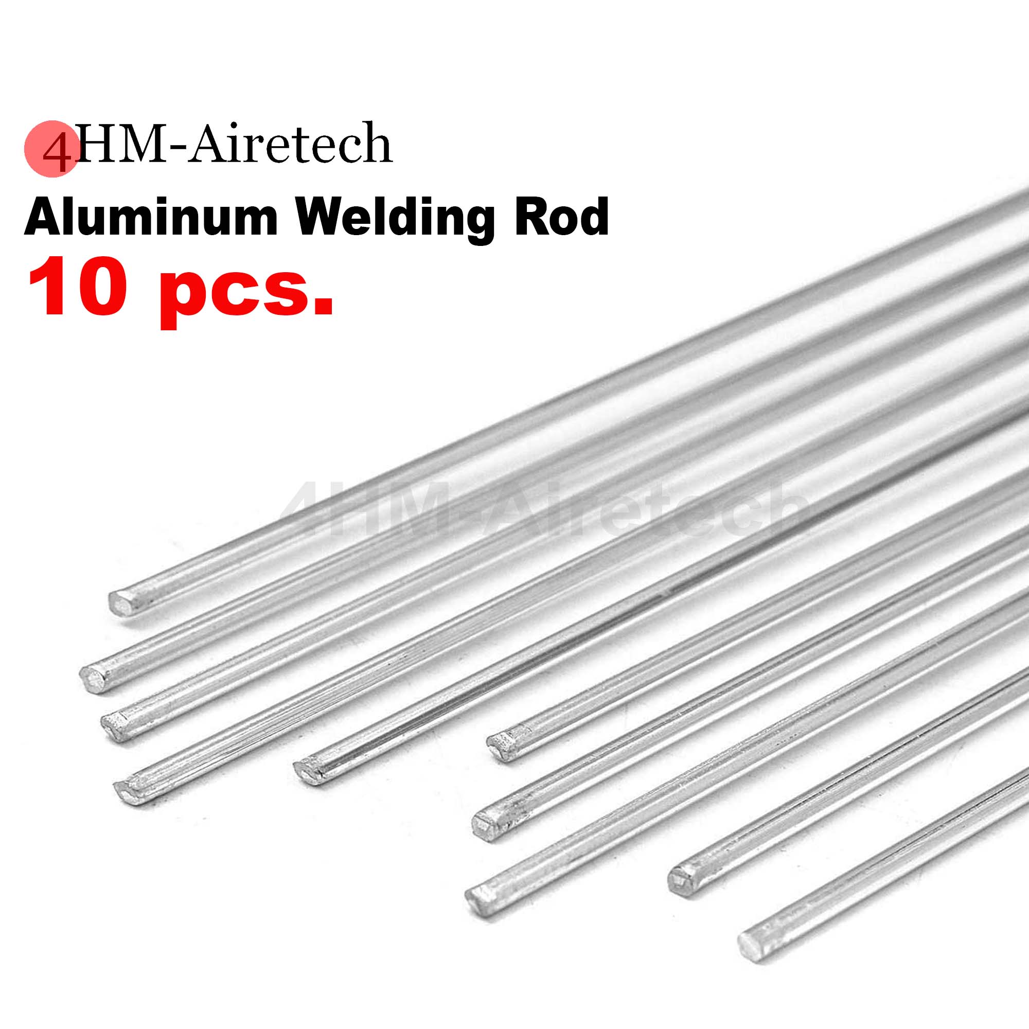 10pcs Aluminum Alloy Rods Silver Welding Brazing Rod 1.6x330mm For Repair Too… 