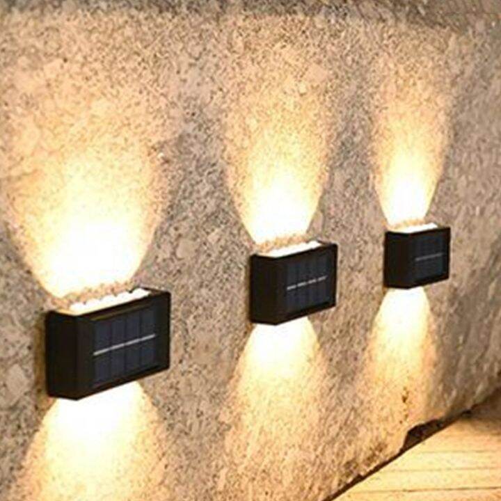 10-led-solar-wall-lamp-outdoor-waterproof-up-amp-down-luminous-lighting-garden-solar-lights-stairs-fence-sunlight-lamp-light