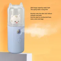 Face Mist Sprayer USB เครื่องเพิ่มความชื้นในใบหน้าแบบชาร์จใหม่ได้สำหรับใบหน้าให้ความชุ่มชื่นแก่การแต่งหน้าทุกวัน