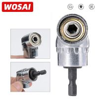 HH-DDPJWosai 105 Degrees 1/4" Electric Hex Drill Bit Adjustable Hex Bit Angle Driver Electric Drill Socket Holder Adaptor Tools