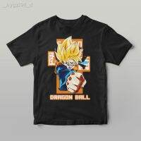 [Hot] CODCheng Yuan Top Sale Dragon Ball Anime T-Shirt for Men Goku Cotton Oversize Tee Shirts LZ เสื้อผู้ชายเท่