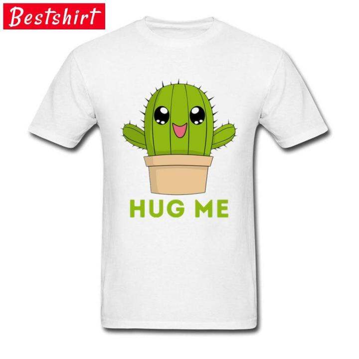 hug-me-cute-cactus-high-pixel-movie-tesla-t-shirt-00s-90s-kawaii-tshirt-student-well-chosen-best-birthday-gift-t-shirt-boy