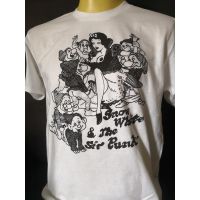 เสื้อวงนำเข้า Seditionaries Snow White &amp; The Sir Punks s Anarchy Anti-Hero Punk Rock Style Vintage Gildan T-Sh ใส่ สี