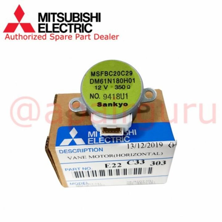 pro-โปรแน่น-mitsubishi-รหัส-e22c33303-vane-motor-msfbc20c29-sankyo-มอเตอร์สวิง-แอร์มิตซูบิชิ-ของแท้-ราคาสุดคุ้ม-อะไหล่-แอร์-อะไหล่-แอร์-บ้าน-อุปกรณ์-แอร์-อะไหล่-แอร์-มือ-สอง