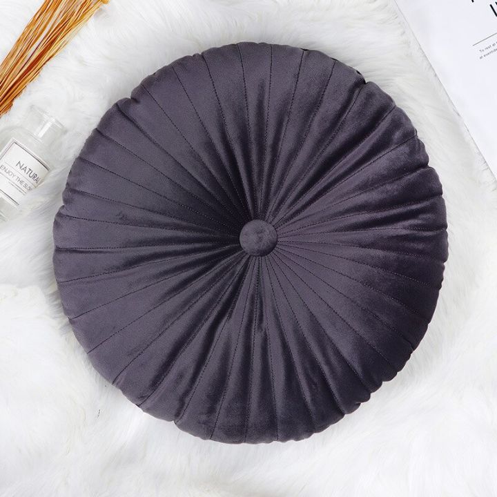 velvet-round-pumpkin-seat-chair-cushion-waist-back-sofa-pillow-headrest-wheel-cushion-with-core-home-textile-decoration