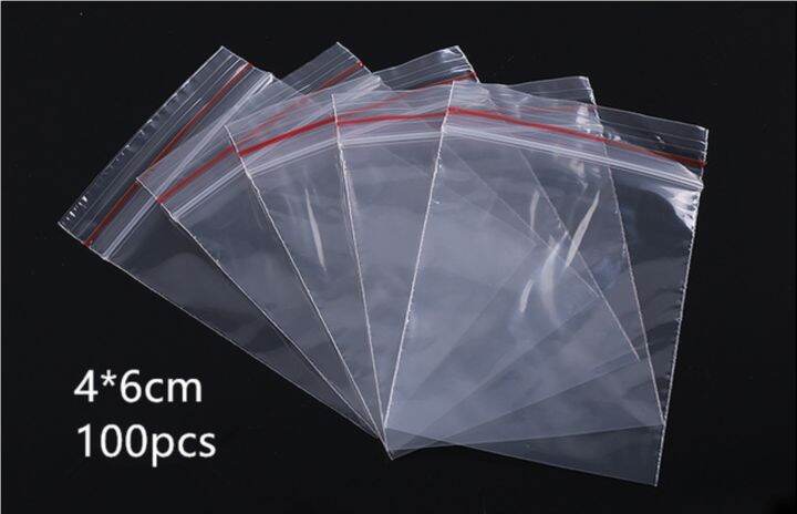 100pcs-high-quality-plastic-zip-lock-ziplock-bags-clear-food-storage-package-small-jewelry-packing-reclosable-poly-zip-bag-thick