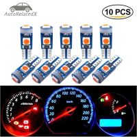 10pcs T5 Led Bulb Car Interior Dashboard Lights Warming Indicator For Mercedes Benz W212 W124 W140 W163 W202 W203 W204 W210 W211 Bulbs  LEDs HIDs