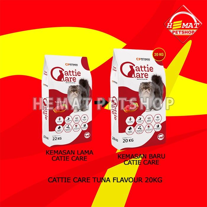 Makanan Kucing Cattie Care Cat Food 20 KG | Lazada Indonesia