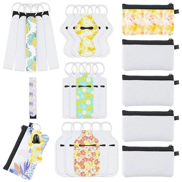 25pcs-sublimation-blanks-wristlet-set-lipstick-holder-keychain-for-diy-craft-gift