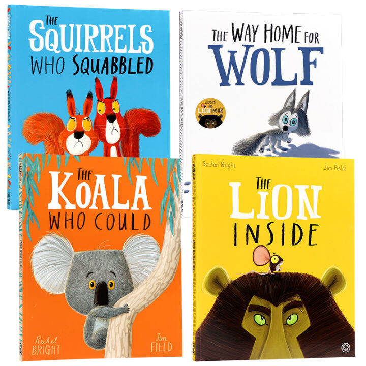 I can make a series of 4 volumes of the lion inside / koala / squirrels