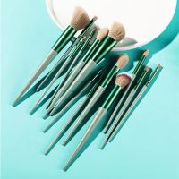 【cw】 13 Soft Makeup Brushes Set Foundation Blush Blending Make Up Tools !