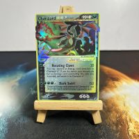 【LZ】♘  PTCG Pokémon Dragon Frontiers Foil Cards Coleção original de Pokémon Charizard Pikachu VMAX Lost Coleção do jogo clássico Coleção frontal